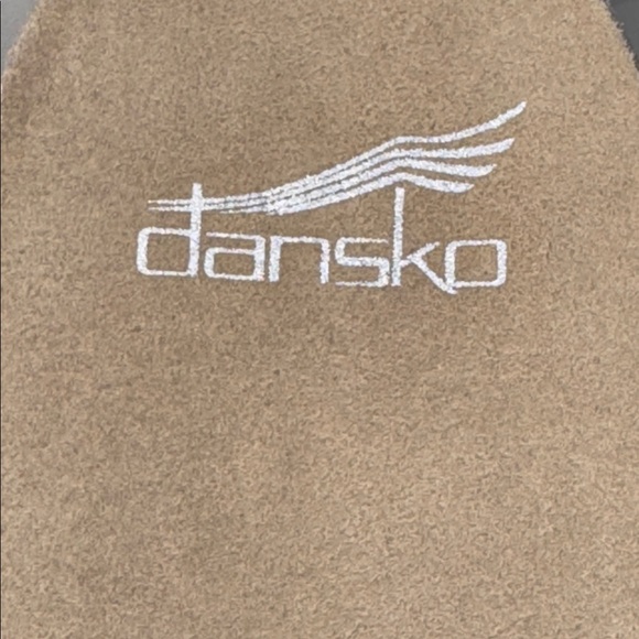 Dansko Tandi Block Heel Sandals Peep Toe Black Leather Women’s EU 42 US 11.5-12 - Picture 4 of 13